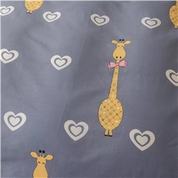 Комплект постельного белья на резинке Сатин Люкс KIDS 100% хлопок CDKR054