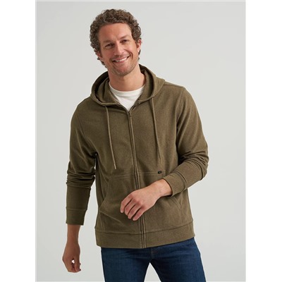 Men's Solid Fleece Jacket