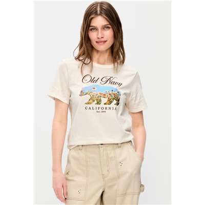 EveryWear Crew-Neck Logo-Graphic T-Shirt