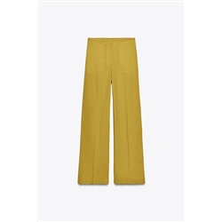 PANTALÓN RECTO CON LINO