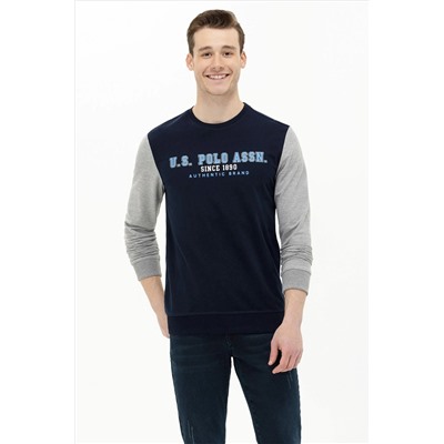 Erkek Lacivert Kapüşonlu Sweatshirt