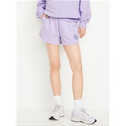 Extra High-Waisted SoComfy Sweat Shorts -- 3-inch inseam