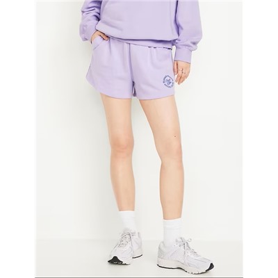 Extra High-Waisted SoComfy Sweat Shorts -- 3-inch inseam