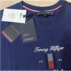 Мужская хлопковая футболка 3 цвета ТОММИ ХИЛФИГЕ*Р