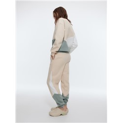 Jogger aus Jersey-Materialmix