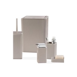 Kelly 5'li Banyo Seti - Açık Kahve