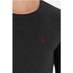 Erkek Antrasit Melanj Basic Kazak