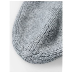 Теплая шапка унисекс с вышивкой логотипа бренда  AL*O