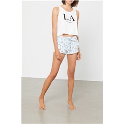 Camiseta de tirantes Cybille Crudo