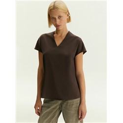 Блузка с V-образным вырезом, B2781/samali