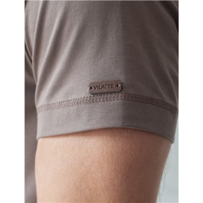 Футболка из премиального хлопка с эластаном