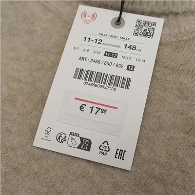 Детский мягкий нежный свитер  ЗАР*А 💤