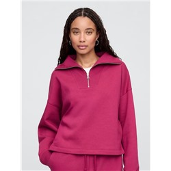 Oversized Quarter-Zip Sweatshirt