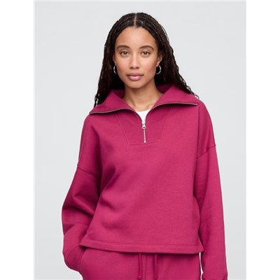 Oversized Quarter-Zip Sweatshirt