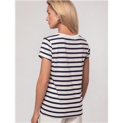 Футболка из премиального хлопка с эластаном