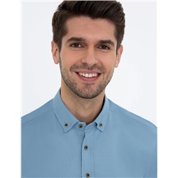 Mavi Regular Fit Uzun Kollu Gömlek
