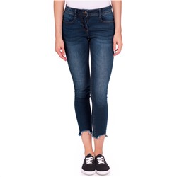 7/8 Damen Jeggings mit Fransen