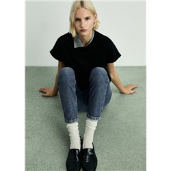 Jeans Claudia slim crop