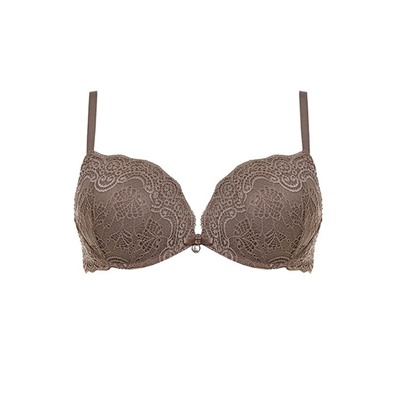 Кружевной Бюст Double Pizzo супер пуш-ап глубое декольте (+2 размера) Lormar