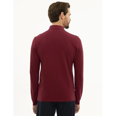 Bordo Slim Fit Basic Sweatshirt