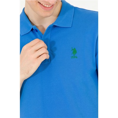Erkek Saks Basic Polo Yaka Tişört