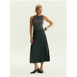 Юбка-плиссе миди, S1066/posh