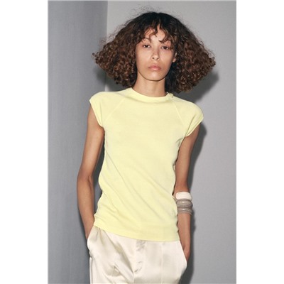 FADED COTTON T-SHIRT