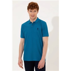 Erkek Petrol Polo Yaka Tişört