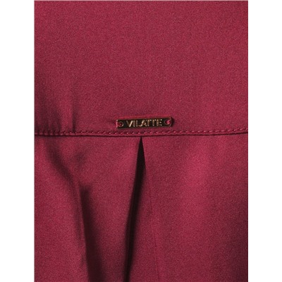 Блузка из сатина с эластаном