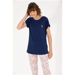 Kadın Lacivert Pijama Takımı