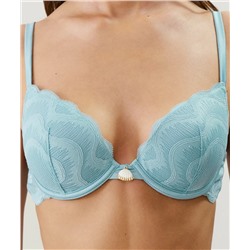 Sujetador push-up de encaje
