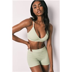 Boxer sin costuras verde