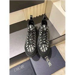 Мужские высокие кроссовки Dio*r 🖤  Реплика 1:1
