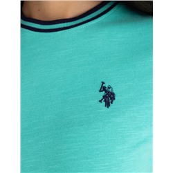 RINGER NECK TRIM T-SHIRT