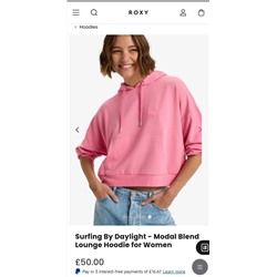 Свободное худи из модала Rox*y   Экспорт