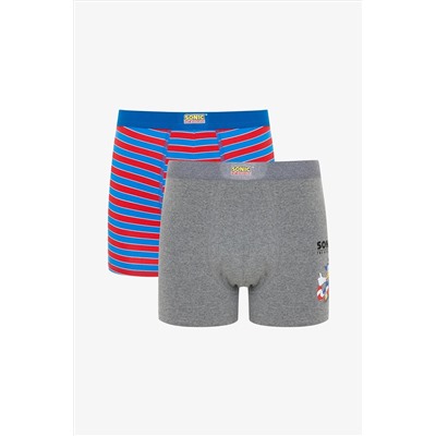 Penti Erkek Pamuklu Lic-Sonic 2li Çok Renkli Boxer Külot