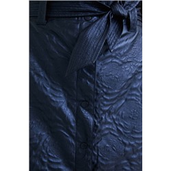 Minifalda slim relieve flores