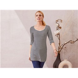 ESMARA® Damen Longshirt, mit 3/4-Ärmel