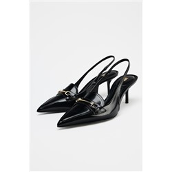 BUCKLE SLINGBACK SHOES