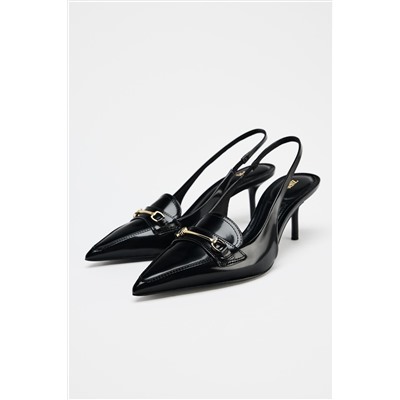 BUCKLE SLINGBACK SHOES