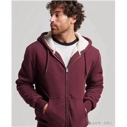 Мужская утепленная толстовка Super D*ry 🟥  Экспорт