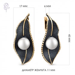 Серьги серебро 52800Y1B