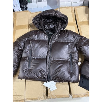 Оригинальный женский  пуховик стандартного кроя ZAR*A