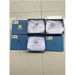 Сумка-полумесяц в американском стиле из жаккардовой кожи с окантовкой, подарочная коробка ТОРИ БЕРЧ