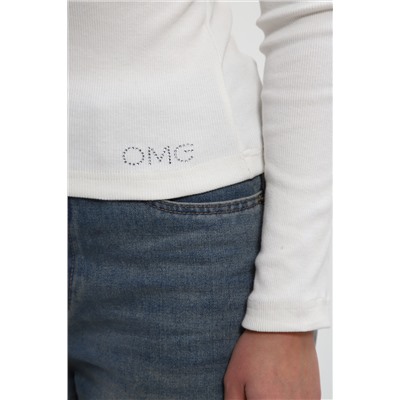 Лонгслив женский облегающий со швом ЛГ-03