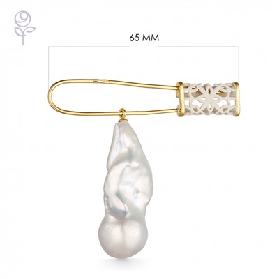 Брошь серебряная 925 арт.56016.2Y6H