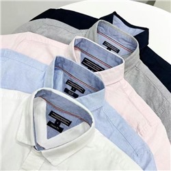 Мужская рубашка с коротким рукавом ТОММИ ХИЛФИГЕ*Р