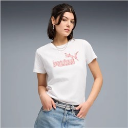 Sketched Florals Women's Tee