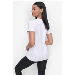 OMBRE OUTLINE LOGO CREW NECK TEE