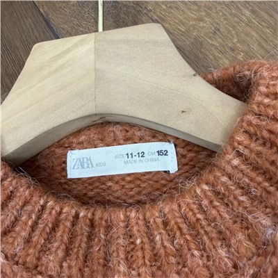 Детский пуловер с круглым вырезом, экспортный магазин ЗАР*А